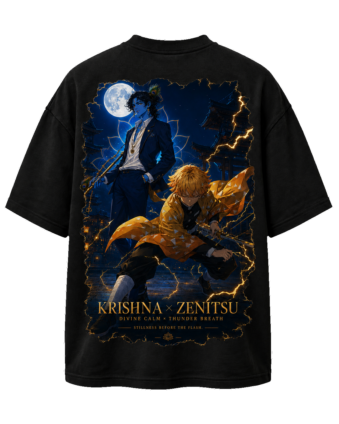 Krishna X Zenitsu – Thunder & Grace